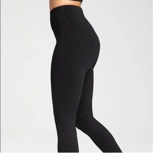 Good American Bonded Black Leggings